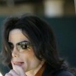Michael Jackson arrives at the Santa Barbara County courthouse.