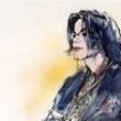 Michael Jackson arrives at the Santa Barbara County courthouse.