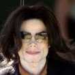 Michael Jackson arrives at the Santa Barbara County courthouse.