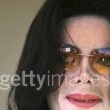 Michael Jackson arrives at the Santa Barbara County courthouse.