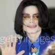 Michael Jackson arrives at the Santa Barbara County courthouse.
