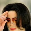 Michael Jackson arrives at the Santa Barbara County courthouse.