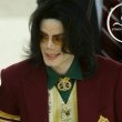 Michael Jackson arrives at the Santa Barbara County courthouse.