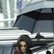 Michael Jackson arrives at the Santa Barbara County courthouse.