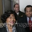 Michael Jackson arrives at the Santa Barbara County courthouse.