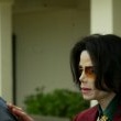 Michael Jackson arrives at the Santa Barbara County courthouse.
