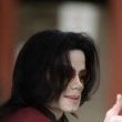 Michael Jackson arrives at the Santa Barbara County courthouse.