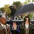 Michael Jackson arrives at the Santa Barbara County courthouse.