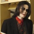 Michael Jackson arrives at the Santa Barbara County courthouse.