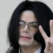Michael Jackson arrives at the Santa Barbara County courthouse.
