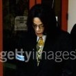 Michael Jackson arrives at the Santa Barbara County courthouse.