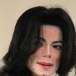 Michael Jackson arrives at the Santa Barbara County courthouse.