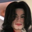 Michael Jackson arrives at the Santa Barbara County courthouse.
