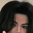 Michael Jackson arrives at the Santa Barbara County courthouse.