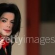 Michael Jackson arrives at the Santa Barbara County courthouse.