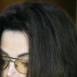 Michael Jackson arrives at the Santa Barbara County courthouse.
