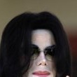 Michael Jackson arrives at the Santa Barbara County courthouse.