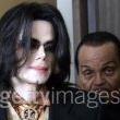 Michael Jackson arrives at the Santa Barbara County courthouse.
