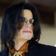 Michael Jackson arrives at the Santa Barbara County courthouse.