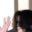 Michael Jackson arrives at the Santa Barbara County courthouse.