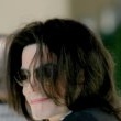 Michael Jackson arrives at the Santa Barbara County courthouse.