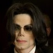 Michael Jackson arrives at the Santa Barbara County courthouse.
