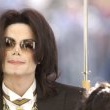 Michael Jackson arrives at the Santa Barbara County courthouse.