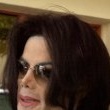 Michael Jackson arrives at the Santa Barbara County courthouse.