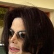 Michael Jackson arrives at the Santa Barbara County courthouse.