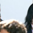 Michael Jackson arrives at the Santa Barbara County courthouse.
