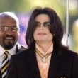 Michael Jackson arrives at the Santa Barbara County courthouse.