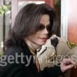Michael Jackson arrives at the Santa Barbara County courthouse.