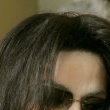 Michael Jackson arrives at the Santa Barbara County courthouse.