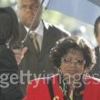 Michael Jackson arrives at the Santa Barbara County courthouse.