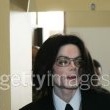 Michael Jackson arrives at the Santa Barbara County courthouse.
