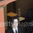 Michael Jackson arrives at the Santa Barbara County courthouse.