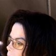 Michael Jackson arrives at the Santa Barbara County courthouse.