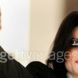 Michael Jackson arrives at the Santa Barbara County courthouse.
