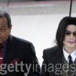 Michael Jackson arrives at the Santa Barbara County courthouse.