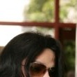 Michael Jackson arrives at the Santa Barbara County courthouse.