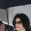 Michael Jackson arrives at the Santa Barbara County courthouse.