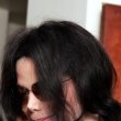 Michael Jackson arrives at the Santa Barbara County courthouse.