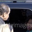 Michael Jackson arrives at the Santa Barbara County courthouse.