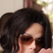 Michael Jackson arrives at the Santa Barbara County courthouse.