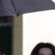 Michael Jackson arrives at the Santa Barbara County courthouse. Jury Selection.