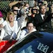 Michael Jackson arrives at the Santa Barbara County courthouse. Jury Selection.