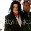 Michael Jackson arrives at the Santa Barbara County courthouse. Jury Selection.