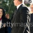 Michael Jackson arrives at the Santa Barbara County courthouse. Jury Selection.