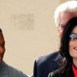 Michael Jackson arrives at the Santa Barbara County courthouse. Jury Selection.