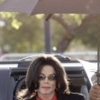 Michael Jackson arrives at the Santa Barbara County courthouse. Jury Selection.
